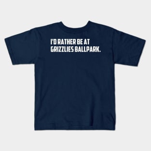 Grizzlies Ballpark Kids T-Shirt